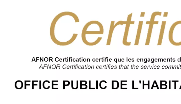 Renouvellement de notre certification Qualibail